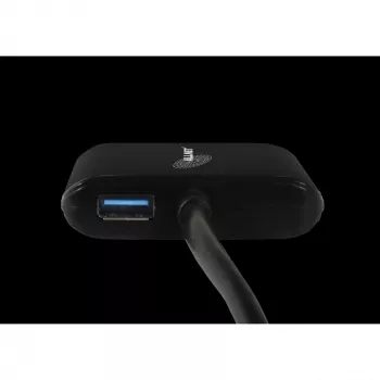 USB 3.0 Netzwerkadapter ALLNET ALL-NC-2G-102-USB-A mit 2x Gigabit Ethernet und 1x USB-Hub