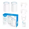 Mesh-System Cudy M1200 2er-Pack – Dualband-Wi-Fi 5 (300/867 Mbit/s), 2 Einheiten, 1x LAN-Port, unterstützt 100 Geräte