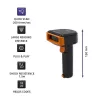 Kabelloser Barcodeleser QOLTEC 50878 1D/2D mit Ladestation