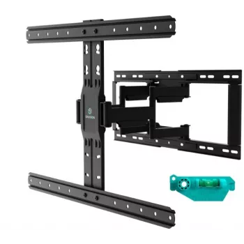 TV-Bodenständer ONKRON SM6-B für 32-Zoll–90-Zoll-Bildschirme, 50 kg Tragfähigkeit, VESA 200x200–600x400, Neigung -10–5°, Schwenkbereich 40°