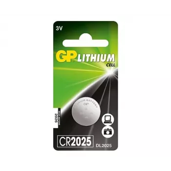 GP Battery CR2025 Knopfzelle CR 2025 Lithium 160 mAh 3 V 1 Stück