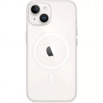 Cover Apple iPhone 14 Clear Case mit MagSafe