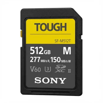 Sony Memory Card SDXC M Tough UHS-II U3 V60 SFM512T.SYM - Extended Capacity SD (SDXC)