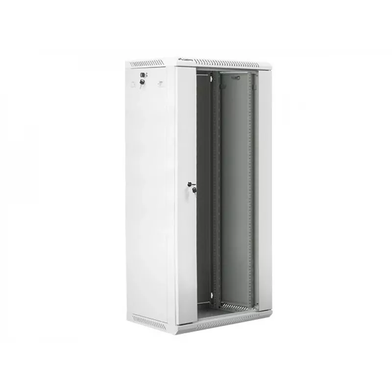 Lanberg WF01-6427-10S Rack-Schrank 27U Wandmontage Rack Weiß