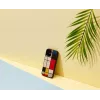 Handyhülle Man and Wood für iPhone 12 mini — Holzrückseite, schwarzer Rahmen