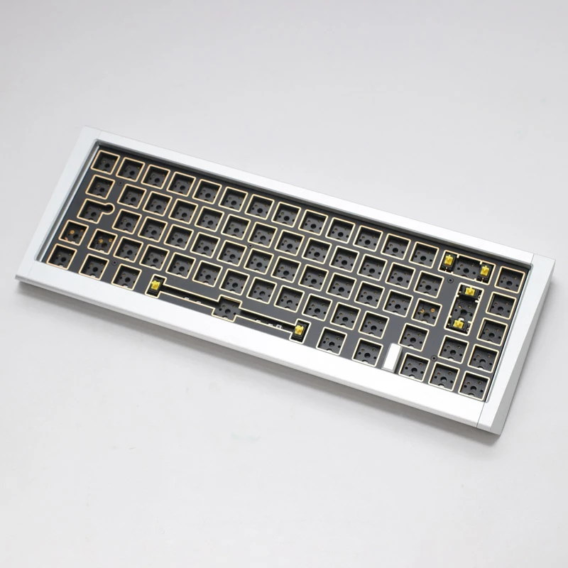 Ducky Outlaw 65 Tastatur Universal USB US-Englisch Silber