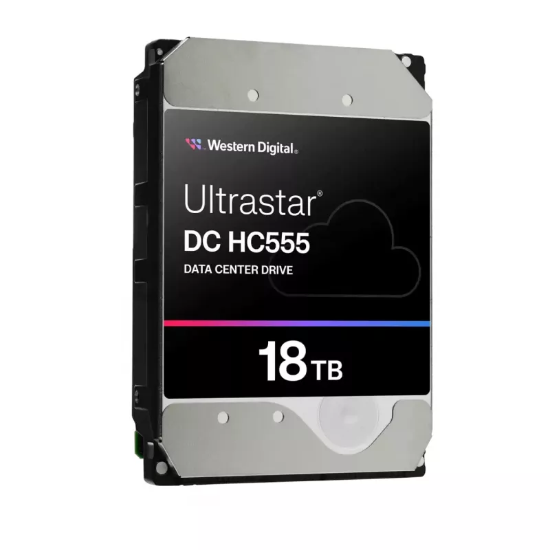 WD Ultrastar DC HC555 - Festplatte - Datencenter - 18TB - intern - 3,5 (8,9 cm) - SAS 12Gb/s - 7200 rpm - Puffer: 512MB (0B47747)