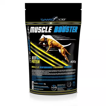 GAME DOG Muscle Booster - Nahrungsergänzung für Hunde - 400g