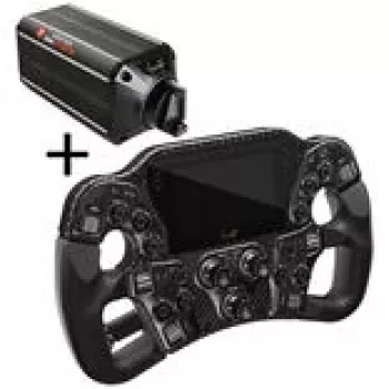 Asetek SimSports Invicta Formula Lenkrad - schwarz + Die Invicta Wheelbase (27 Nm)