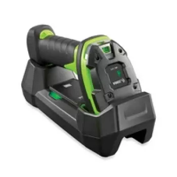 Zebra DS3678-XR: Robust, Flächenbildgeber, erweiterte Reichweite (SE58), kabellos, FIPS, grüner Laserzieler, Industriegrün, Vibrationsmotor