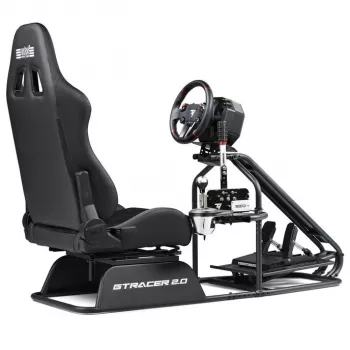 Racing-Simulator-Cockpit Next Level Racing GTRacer 2.0 Schwarz verstellbarer Sitzrahmen