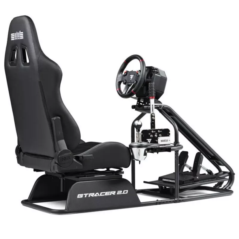 Racing-Simulator-Cockpit Next Level Racing GTRacer 2.0 Schwarz verstellbarer Sitzrahmen