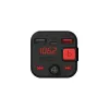 SAVIO FM-Sender, Bluetooth 5.3, QC 3.0-Ladegerät, LED-Display, Bass Boost, TR-15, schwarz
