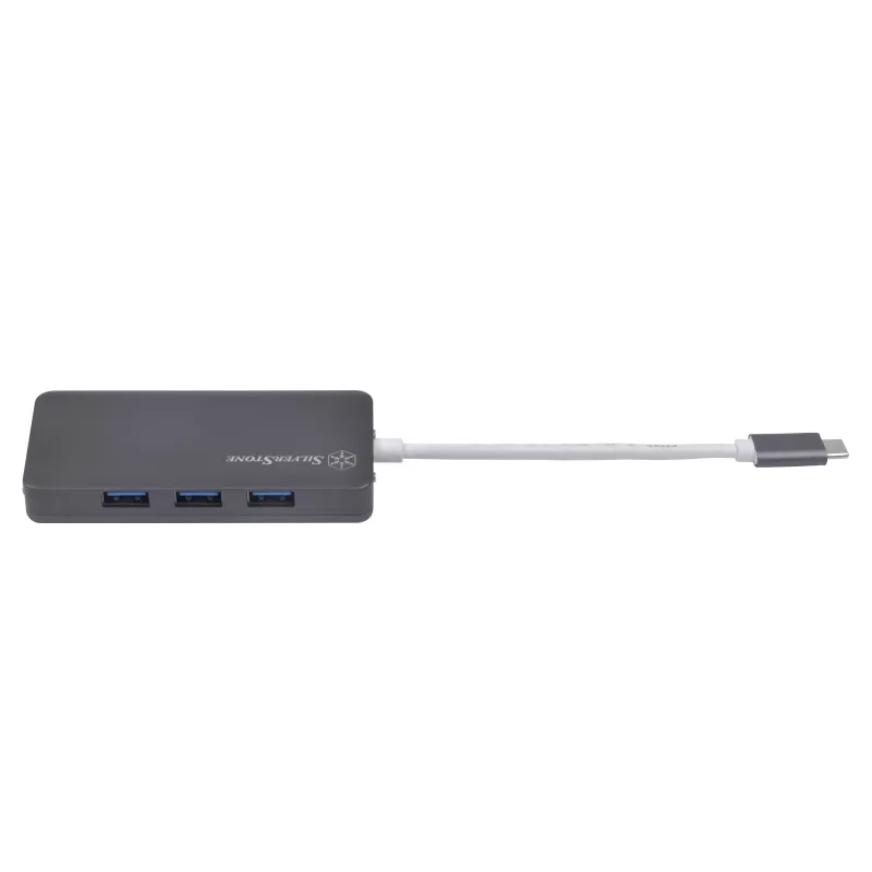 SilverStone SST-EP14C - USB 3.1 Type-C Gen1 auf HDMI, 3x USB 3.1 Gen 1 Type-A, 1x USB 3.1 Gen 1 Type-C (PD 2.0-Laden) (SST-EP14C)