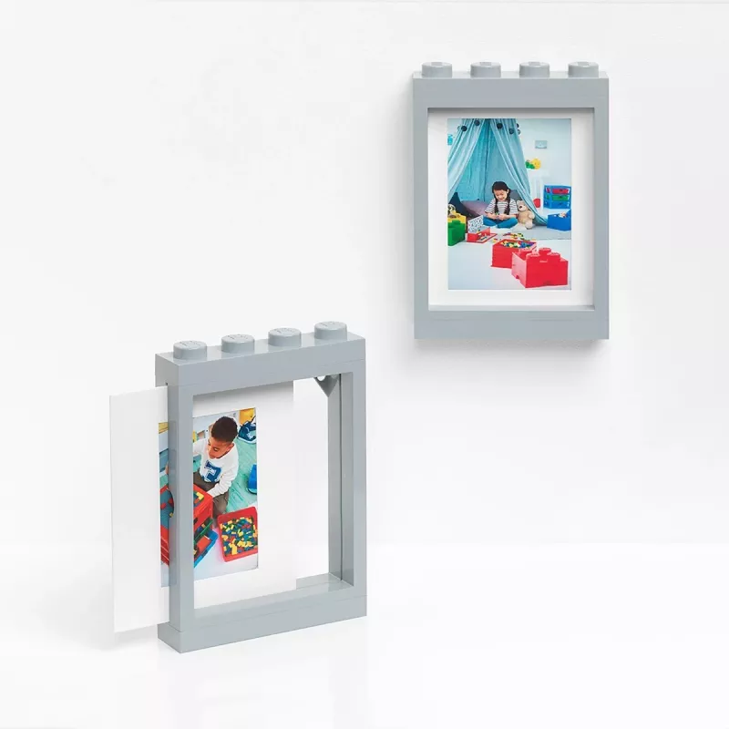 Bilderrahmen Room Copenhagen LEGO Bilderrahmer Steingrau Hellgrau