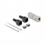 DeLOCK RJ45 Kupplung LSA zu LSA Cat.6A werkzeugfrei Schwarz