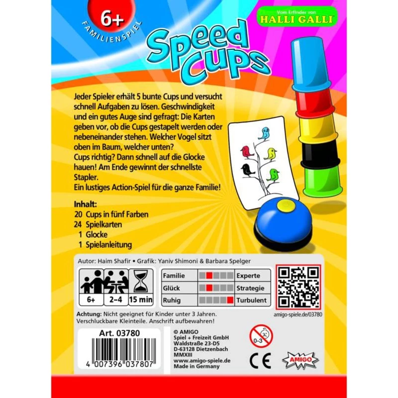 Amigo 03780 Brettspiel Kartenspiel Accumulate