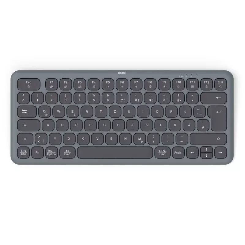 WK-500 Multi-Device-Tastatur Schwarz-Grau