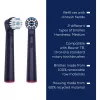 Beurer TB Sensitive Eco Green Planet Bürstenköpfe, dunkelblau, 4er-Pack