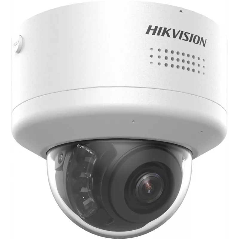 Dome-IP-Überwachungskamera Hikvision DS-2CD2787G2H-LIPTRZS2U/SL — 8MP 3840×2160, motorisiertes 2,8–12 mm Objektiv, Innen-/Außenbereich, Decken-/Wandmontage, weiß