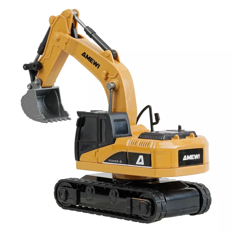 Bagger RC-Modell Amewi 22744 Maßstab 1:64, Elektromotor, LiPo 200 mAh, für Kinder ab 6 Jahren