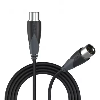 PROCAB CLA901/3 Audiokabel 3 m XLR (3-polig) Schwarz, Grau
