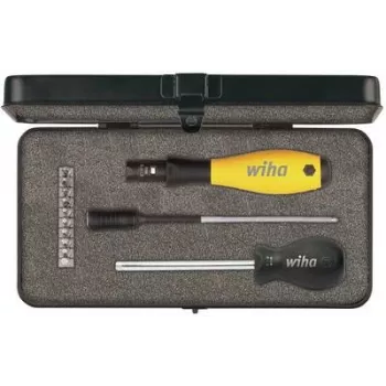 Wiha TorqueVario-S ESD Drehmomentschraubendreher-Set, 13 Stück (43898)