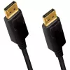 LogiLink CD0103 DisplayPort-Kabel DP/M auf DP/M, 4K/60Hz, CCS, schwarz, 5m (CD0103)