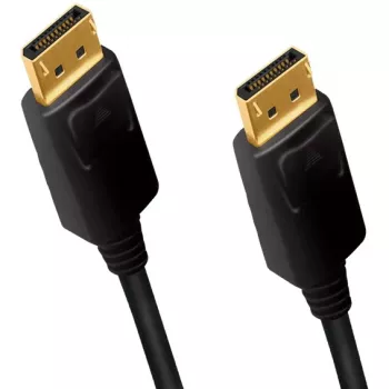 LogiLink CD0103 DisplayPort-Kabel DP/M auf DP/M, 4K/60Hz, CCS, schwarz, 5m (CD0103)