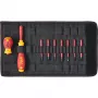 Schraubendreherset Wiha slimVario Starter-Set 41232 (MPN 2831T901) — isolierte Bits und ergonomischer Griff