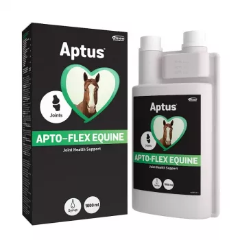 APTUS Apto-flex Equine Gelenkunterstützung – Ergänzungsfutter für Pferde – 1000 ml