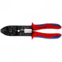 Knipex 97 21 215 B Crimpwerkzeug Schwarz, Blau, Rot