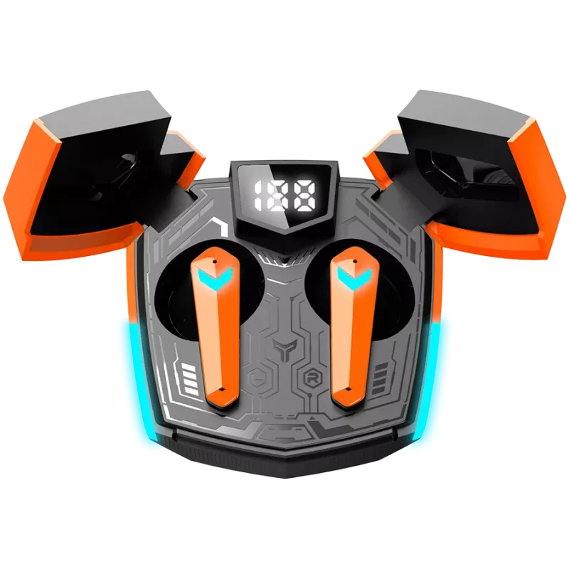 Canyon GTWS-2 Kopfhörer Kabellos Ear-Hook Gaming USB Type-C Lade-Dock Orange (CND-GTWS2O)