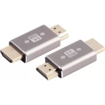HDMI-A-Adapter ShiverPeaks 10-01055 8K Metall, HDMI Full-Size auf HDMI Full-Size