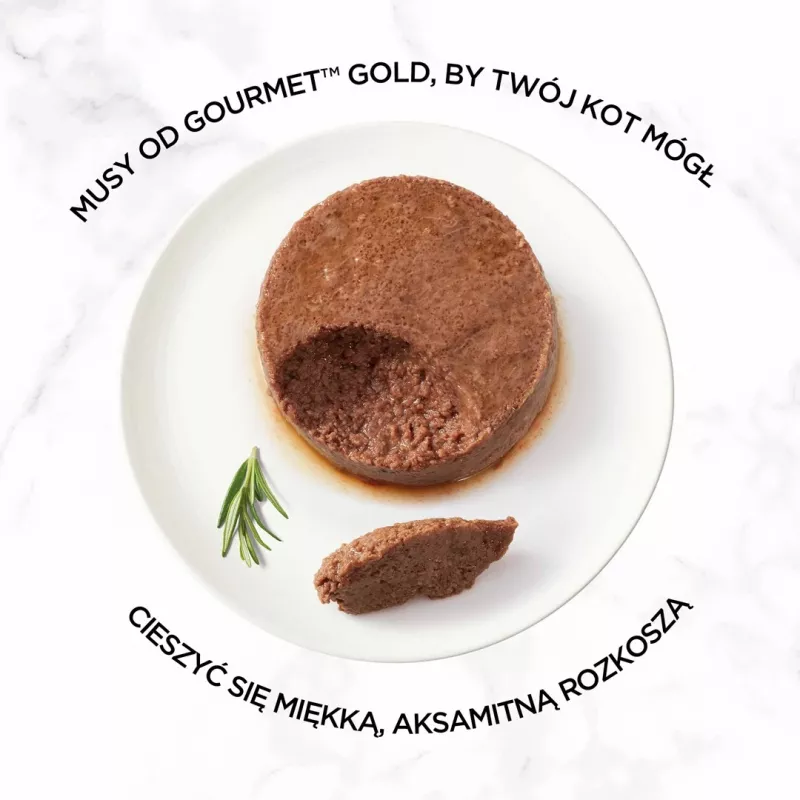 GOURMET Gold Rind – Nassfutter für Katzen – 85 g