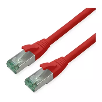 ROLINE RM Patchkabel Cat.6A S/FTP (PiMF), Rot, 1,5 m