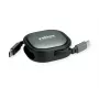 ROLINE USB2.0 Aufrollbares Kabel C-C ST/ST 1,2m – Kabel – Digital/Daten (11.02.8420)