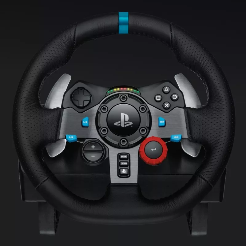 Logitech G G29 Lenkrad + Pedale PlayStation 3, PlayStation 4 Analog USB 2.0 Schwarz