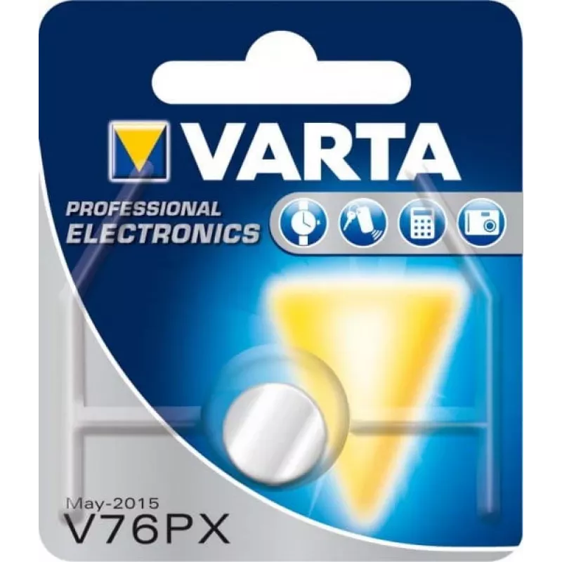 Batterie Knopfzelle V76PX (SR44) 1,55V *Varta*