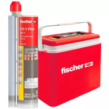 Fischer FIS V Plus 360 S Hochleistungs-Injektionsmörtel, 8 Kartuschen