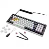 SKILLER SGK50 S2, Gaming-Tastatur Weiß, DE-Layout, Gateron Red