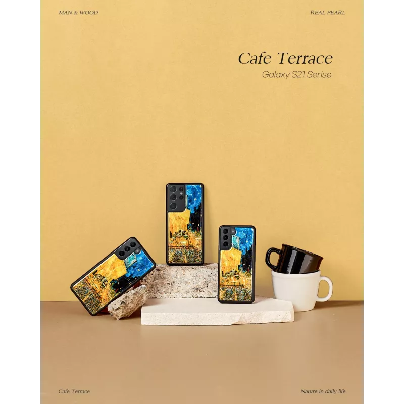 Schutzhülle iKins für Samsung Galaxy S21+ — Schwarz