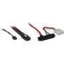 Inter-Tech - Internes SAS-Kabel - SAS 6Gbit/s - Mini SAS (SFF-8087) zu interne Stromversorgung, 4-polig, internes SAS, 29-polig (SFF-8482) - 50cm - Schwarz, Rot (88885001)