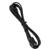 BitFenix Alchemy 4-Pin-ATX12V-Verlängerungskabel, 45 cm, ummantelt - schwarz