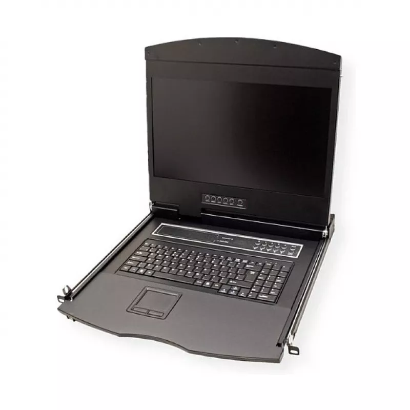 VALUE 19 Zoll LCD-KVM-Konsole. 19 Zoll. VGA. USB+PS/2. UK