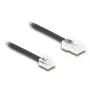 DeLOCK Telefonkabel RJ45-Stecker auf RJ11-Stecker schwarz 3 m