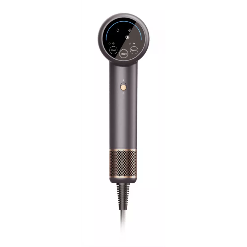 Haartrockner Jimmy F8 1600 W, 3 Temperatureinstellungen, Ionen-Funktion, Diffusor-Aufsatz, Grau