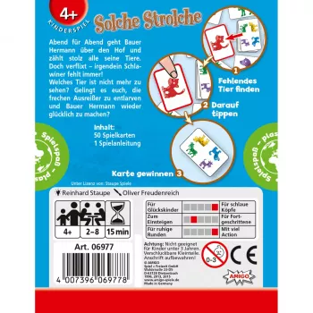 Solche Strolche, Memory-Spiel