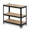 Metallregal Schwarz 205X120X45CM