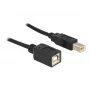 USB-Kabel DeLOCK USB2.0-B 2m USB B Schwarz